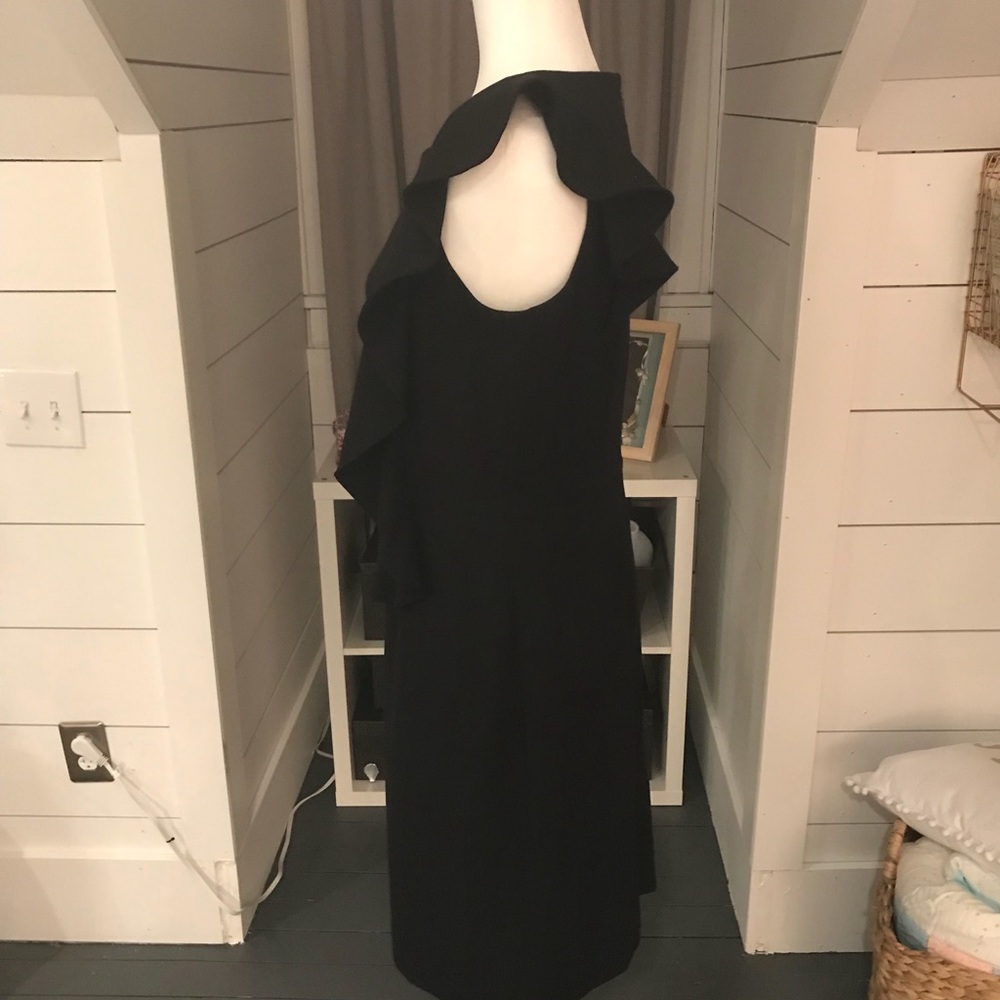 Asymmetrical Ruffle Dress - Picture 4 of 5